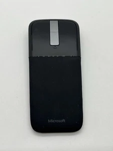 Genuine Black Microsoft Wireless Surface Arc Touch Mouse 1428 NO USB Dongle - Picture 1 of 5