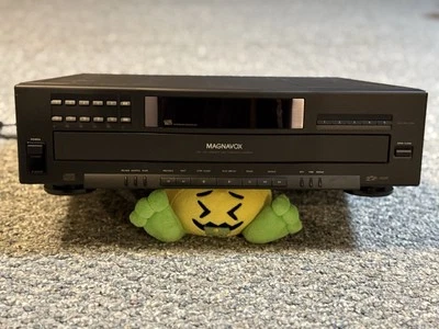 MAGNAVOX CDC 796 5 DISC CAROUSEL CHANGER Multi Shuffle No Remote Tested Working - Image 1 of 4