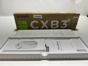 Seenda Bluetooth Keyboard Mouse Combo for MacBook iPad iPhone Mac - Picture 1 of 4