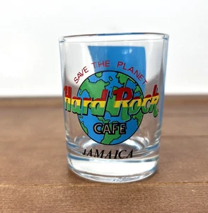 Hard Rock Cafe Save The Planet Jamaica One Double Shot Glass - Picture 1 of 6