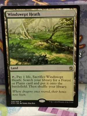 Magic the Gathering MTG Windswept Heath (248) Khans of Tarkir   NM - Image 1 of 2