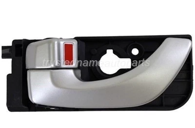 fits 2006 to 2008 Hyundai Sonata Interior Door Handle Rear Left Black - Image 1 of 2