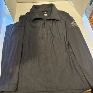 Adidas Half Zipper Schwarz Pullover Gr. Large Climalite - Bild 1 von 7