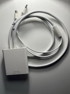 Apple A1306 White Mini Display Port to Dual-link DVI Adapter Cable Dongle - Picture 1 of 4