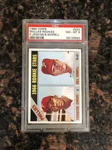 1966 Topps Fergie Jenkins #254 Baseball Card PSA 8 - Picture 1 of 2