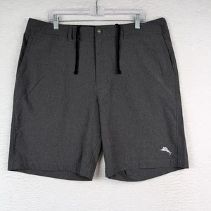 Tommy Bahama Island Active Shorts Men’s 38x9 Gray Casual Stretch Chino - Picture 1 of 6