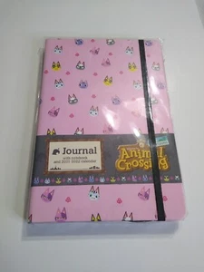 Animal Crossing New Horizons Journal Notebook 2021-2022 Calendario Rosa Nintendo - Imagen 1 de 7