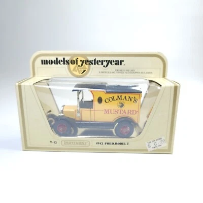 Model Of Yesteryear Y-12-3-B-10 Ford Model T - Colemans, Gloss Black Roof 35:1 - Image 1 of 4