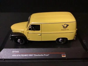 IFA Framo V901 Deutsche Post German Postal Van 1954 IST Diecast Van in 1/43 - Picture 1 of 6
