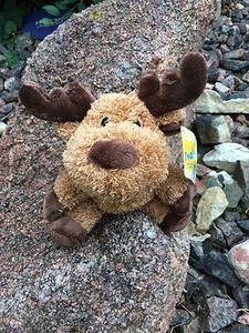 Build a Bear 8 Zoll klein/Mini heißer Kakao Elch Plüschtier Spielzeug im Ruhestand - NEU - Bild 1 von 2