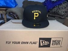 Bristol Pirates New Era 5950 On Field Home Cap Hat NWT Size 6 7/8 Pittsburgh