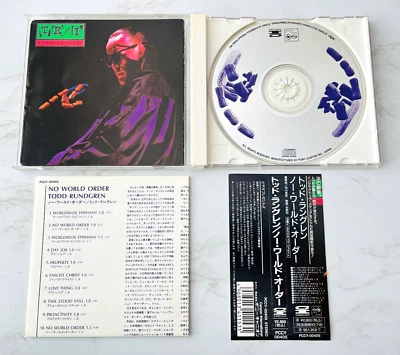 Todd Rundgren No World Order CD JAPAN IMPORT! 1993 PCCY-00405 w/Obi Utopia, TR-I - Image 1 of 4