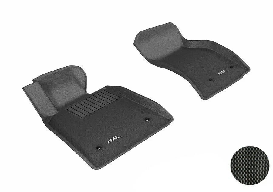 3D MAXpider черный 1-й ряд 2 изделия напольные покрытия для Cadillac ATS - Изображение 1 из 4