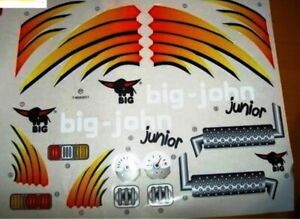 Big Stickers Aufklebersatz Big John Junior für Big Traktoren [Spielzeug]