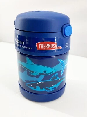 Termo 10 oz. Tarro de comida de acero inoxidable con aislamiento al vacío Funatainer para niños Foto 1 de 4