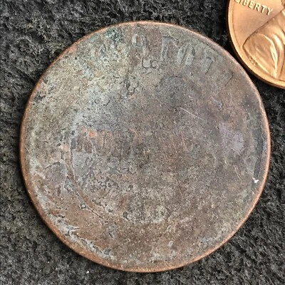 5 Kopeks 1869 RUSIA Ruso Cobre Original Foto 1 de 3