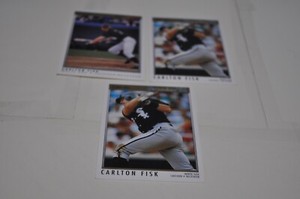 Carlton Fisk opc O-Pee-Chee Premier Baseball 1991-1992 lot of 3 Chicago White So