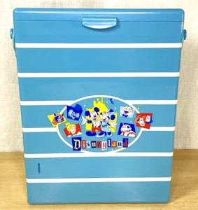 Disneyland Popcorn Eimer Blau Retro Style 65th Anniversary mit Riemen - Bild 1 von 7