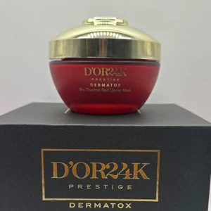 D'OR24K Prestige Dermatox Bio Thermal Red Caviar Mask 4.25 oz - NIB - Picture 1 of 4