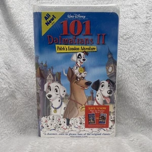 RARE!!! 2002 101 Dalmatians 2 Walt Disney Pictures Presents - Sealed VHS - Picture 1 of 8