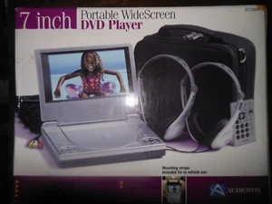 New Audiovox 7 Inch Portable Widescreen DVD Player Model D1708PK - Picture 1 of 5