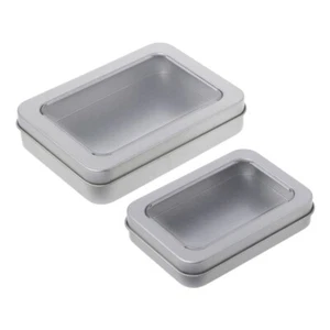 Tinplate Storage Box Metal Money Coin Candy for Key Sealing for Case Organizer - Picture 1 of 15