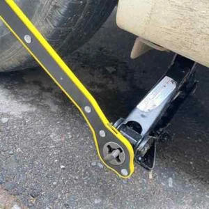 Car Labor-saving Car Jack Garage Tire Wheel Lug Wrench Scissor Handle Wrench New - Picture 1 of 14