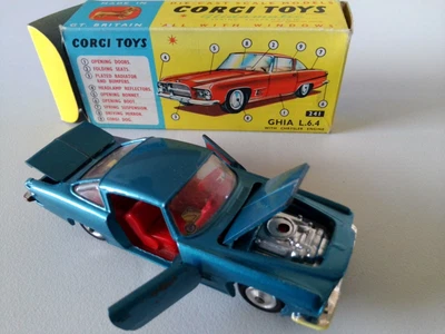 Vintage Corgi Toys 241 Ghia L6.4 with Chrysler Engine - Image 1 of 4
