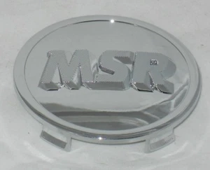MSR WHEEL RIM CENTER CAP ACC 3122 06 SNAP IN CHROME  - Picture 1 of 1