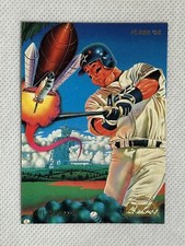 1995 Fleer Jeff Bagwell #3 Pro Vision Insert Baseball Art Card Houston Astros