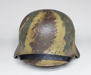 German helmet Camo WW2 WWII M40 Size 64 - Picture 1 of 22