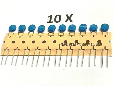 PTC Widerstand, 9,4 Ohm, 54V max, Ref.160°,RM5, Epcos, B59970C160A70, 10 Stück - Image 1 of 4