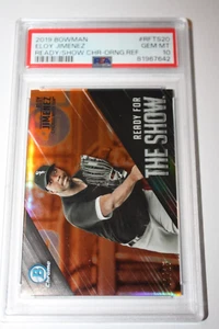 ELOY JIMENEZ 2019 Bowman Chrome RC Ready for the Show #RFTS-20 ORANGE /25 PSA 10 - Picture 1 of 1