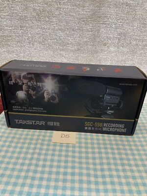 Micrófono de estudio fotográfico Takstar SGC-598 micrófono de grabación de audio para Nikon Canon DSLR Foto 1 de 4