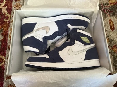 Air Jordan 1 Retro High CO.JP Midnight Navy 2020 Size 10.5 - Image 1 of 4
