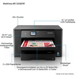 Epson WorkForce WF-7310DTW Tintenstrahldrucker - Bild 1 von 2
