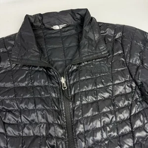 Women’s North Face Thermoball Packable Lightweight Eco Jacket Black - Medium - Picture 1 of 9