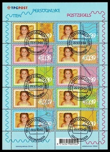 SG77 NETHERLANDS 2003 MS Personal stamps - party CTO no hinge - Picture 1 of 1