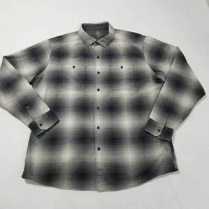 Camisa de Franela KUHL The Law Para Hombres XL Manga Larga Senderismo 7373 City Night - Imagen 1 de 10
