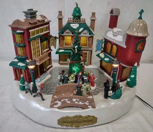 Vtg 1998 TRENDMASTERS A CAROLING WE GO ANIMATED LIGHTED CHRISTMAS Works Complete - Picture 1 of 15