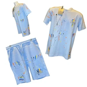 Christian Dior Men’s, 2 Piece, T-Shirt and Shorts, 100% Cotton - Picture 1 of 5
