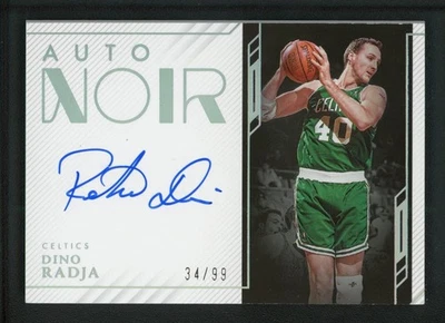 2022-23 DINO RADJA 34/99 AUTO PANINI NOIR AUTÓGRAFOS Foto 1 de 2