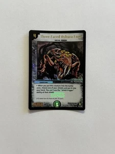 Duel Masters TCG Three-Faced Ashura Fang P1 Y2 D-MAX Reward Promo Card WOTC - Picture 1 of 2