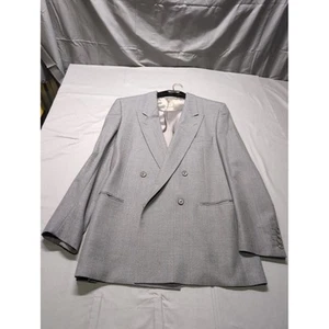 Yves Saint Laurent Blazer Zweireiher Gestreift Made in France Größe 42 L - Bild 1 von 8