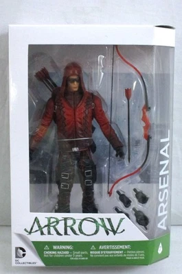 Figura DC Collectibles ARSENAL 7" SIN USAR, EN CAJA NUEVO Arrow CW programa de televisión Arrowverse Roy Harper Foto 1 de 2