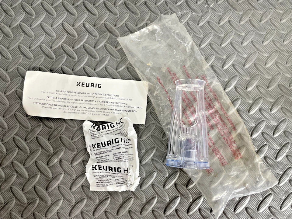 NUEVO Conjunto de soporte de filtro de agua Keurig 2.0 K200/K250 CORTO con PIEZAS de filtro Foto 1 de 1