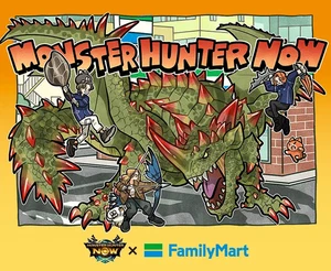 Monster Hunter Now FAMILY MART Collaboration Quest+items CODE, 2025, Japan - Picture 1 of 6