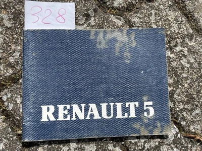 libretto uso e manutenzione RENAULT 5 - 07/1985 - Originale - Immagine 1 di 4
