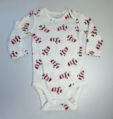 Body estampado Carters Santa 3-6 meses Foto 1 de 2
