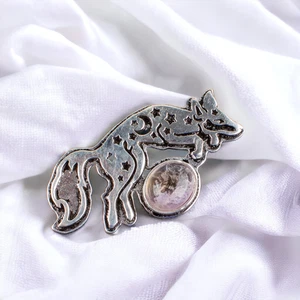 Ciondolo gioiello in argento sterling 925 pietra ametrina naturale per regalo Halloween - Foto 1 di 6